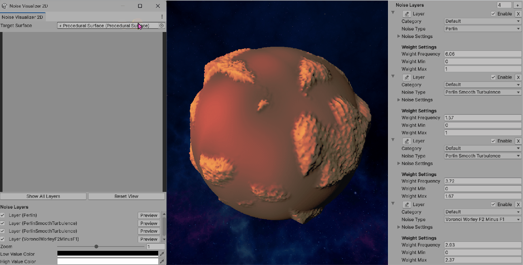 NoiseVisualizer Step 2 - Layer Management