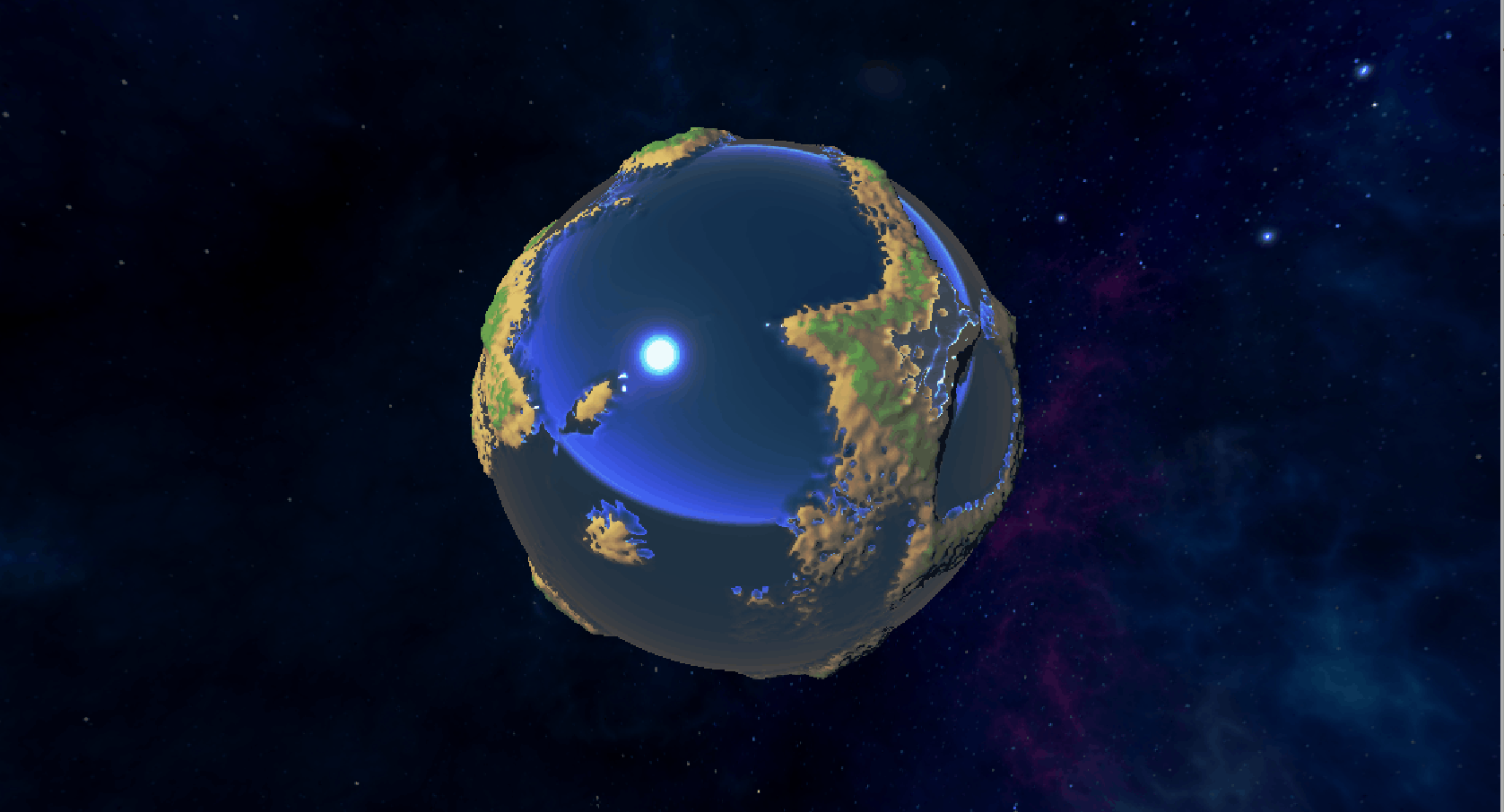Earth Planet Animation